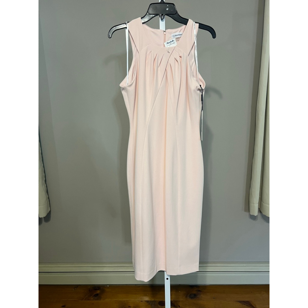 Women's Calvin Klein Sheath Dress Pink Size 10